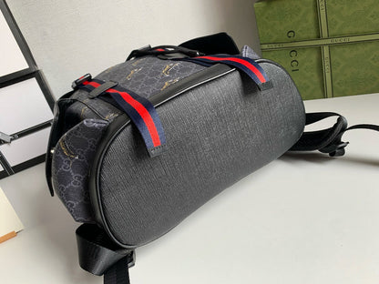 LGP22 Men  Bag 34-42-16CM Leather knapsack bags