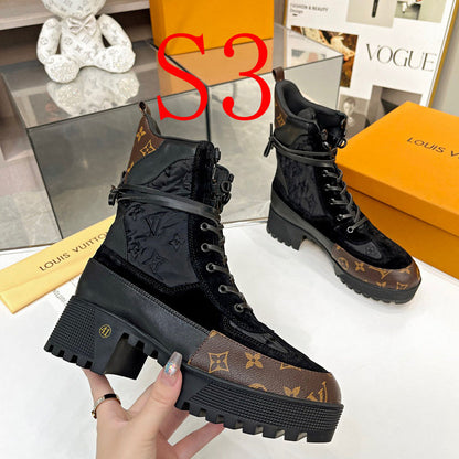 OLS28 Leather Women Shoes 35-42 with box