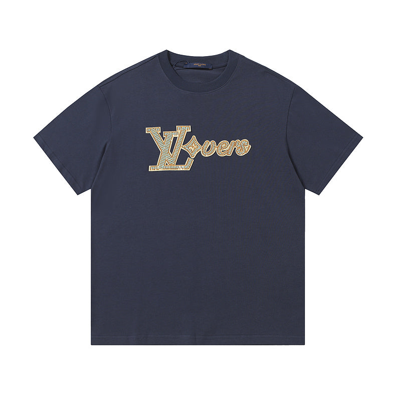 LVC012  Men's and women's summer short-sleeved T-shirt clothes