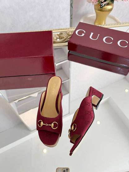 GGS11 Slippers Women 3.5CM shoes 35-41 With box