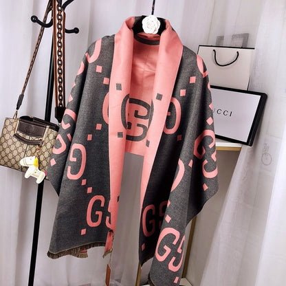 XGC11 cashmere blend 65-190CM Scarf