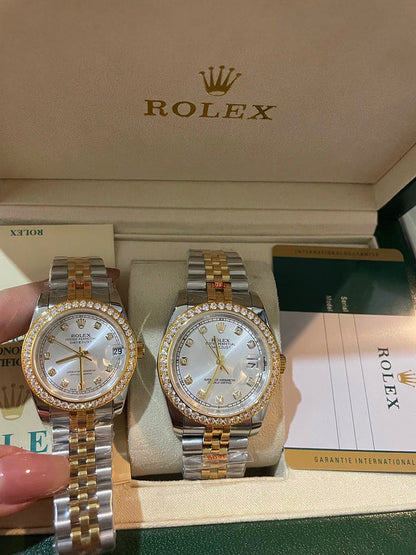 RW29  Journal new color couple mechanical watch 36mm*12mm/31mm*12mmCITIZEN movement