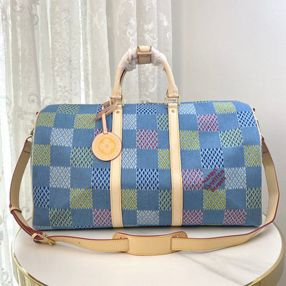 LLP193 Leather Bag 50-29-23CM Travel for women and men  Bags