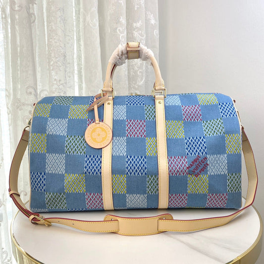 LLP193 Leather Bag 50-29-23CM Travel for women and men  Bags