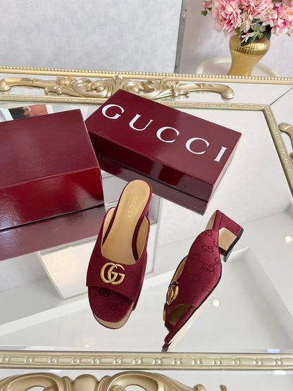 GGS7 Slippers Women 3.5CM shoes 35-41 With box