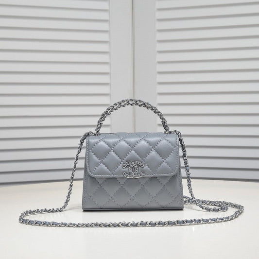 LCP14 Leather shoulder bag 15-6-10CM Bags