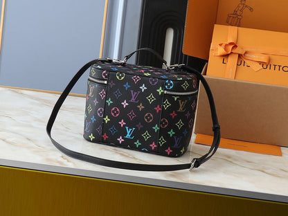 LLP036 Leather Bag 24-17-14CM Shoulder Bags