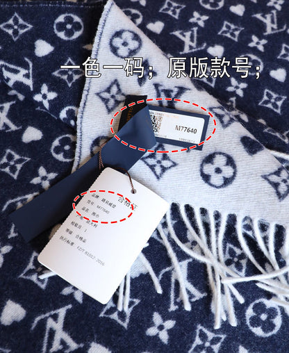 XLC14 cashmere blend 65-180CM Scarf