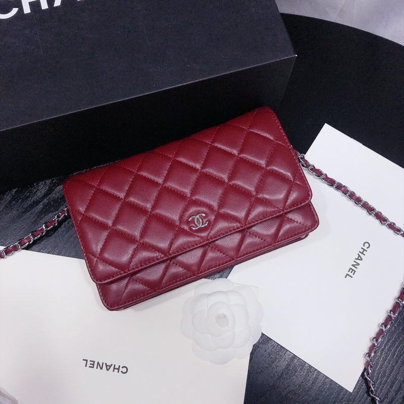 XCP017 Bag leather 19-13-4CM Bag silver logo  High Quality
