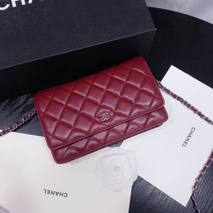 XCP017 Bag leather 19-13-4CM Bag silver logo  High Quality