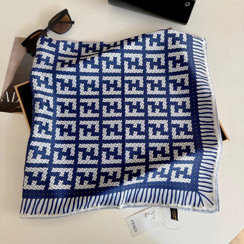 XFC16 Silk satin 90-90CM scarf