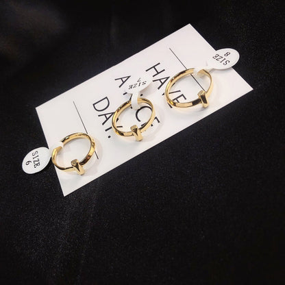 J035   Ring 316 steel jewelry