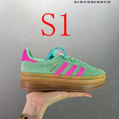 BAS30 Women Leather Shoes 36-42 with box
