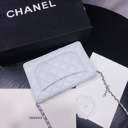 XCP017 Bag leather 19-13-4CM Bag silver logo  High Quality