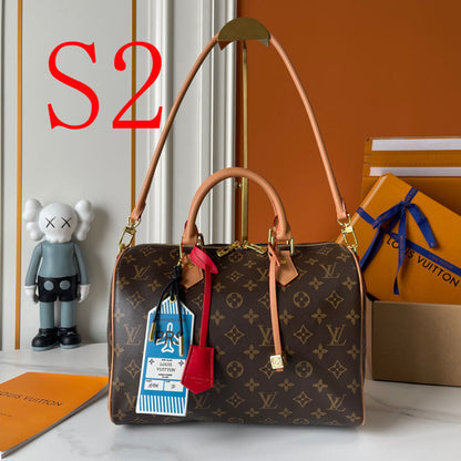 LLP237 Leather Bag 30-21-17CM Travel Bags