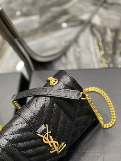 LYP1 Leather Bag 21-13-6CM Shoulder bags