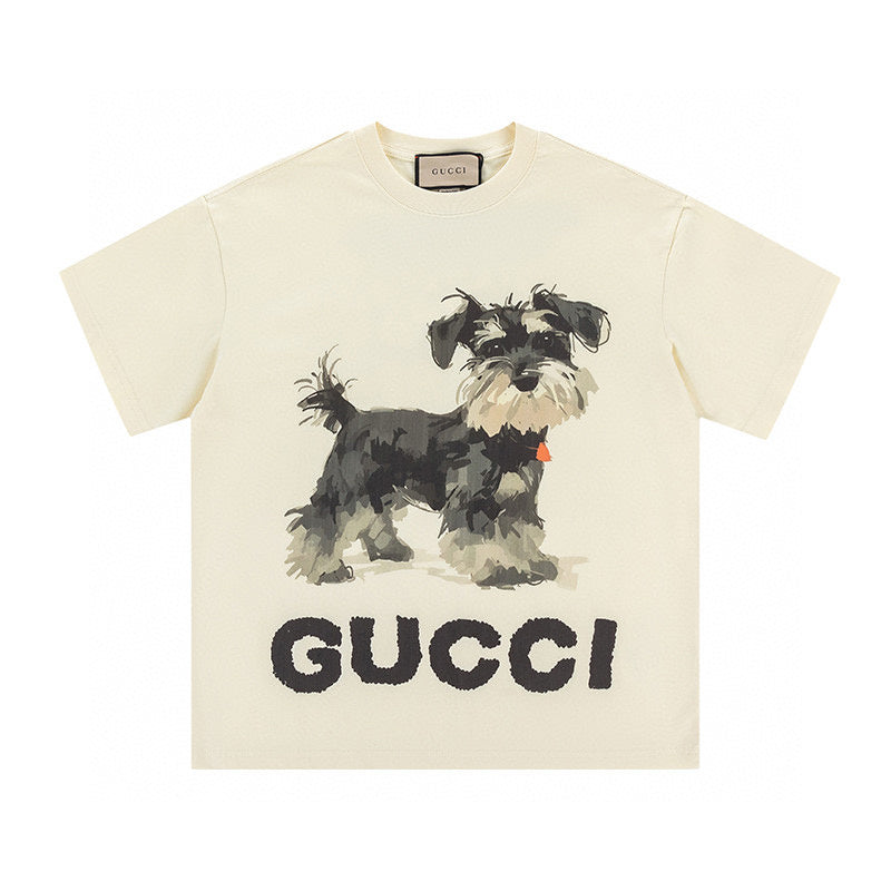 GUC079  Men's and women's summer short-sleeved T-shirt clothes