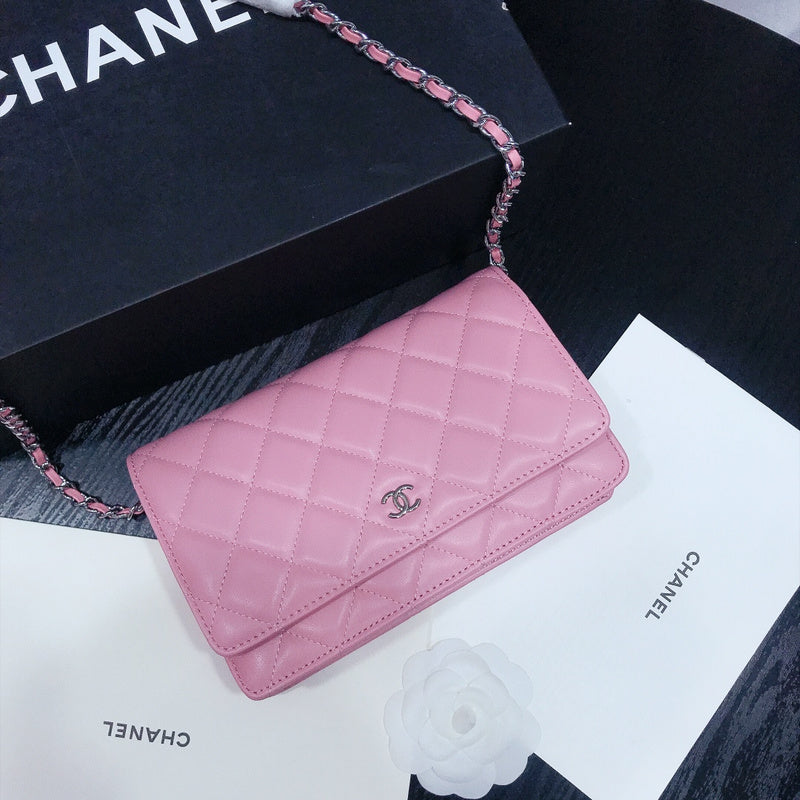 XCP017 Bag leather 19-13-4CM Bag silver logo  High Quality