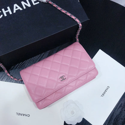XCP017 Bag leather 19-13-4CM Bag silver logo  High Quality