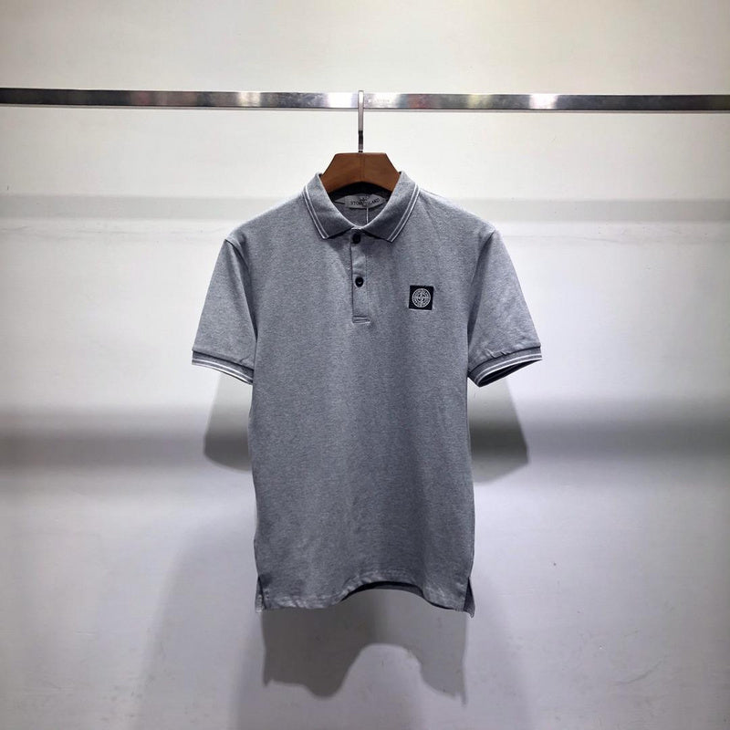 STC24 New men's polo shirt summer short sleeved top Clothing
