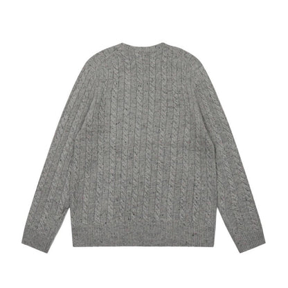 LFC8  New high-quality men's and women's autumn and winter round neck sweater base sweater clothes