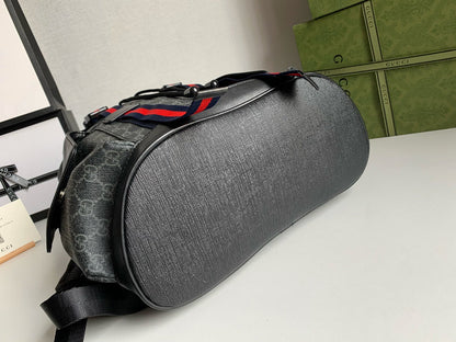 LGP22 Men  Bag 34-42-16CM Leather knapsack bags