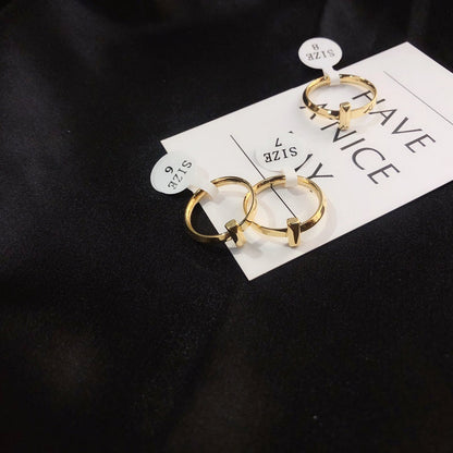 J035   Ring 316 steel jewelry