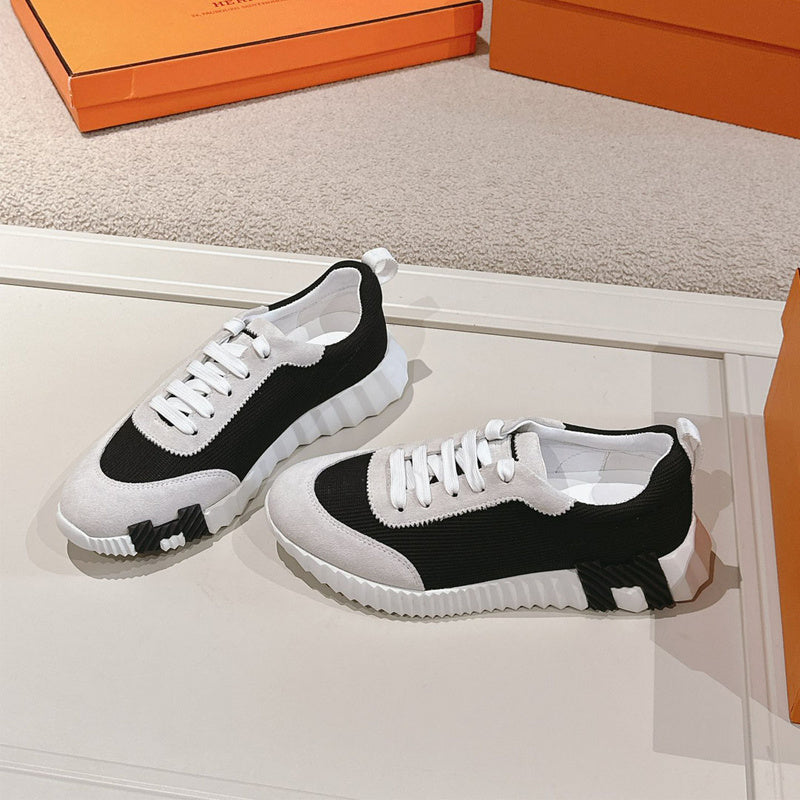 BHS12 Leather Women 35-41 Man 40-45 Shoes with box