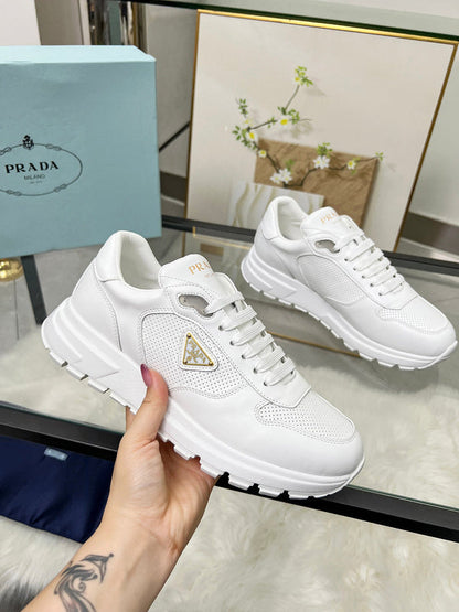 OPS3 Leather Shoes Women35-41 man40-45 with box