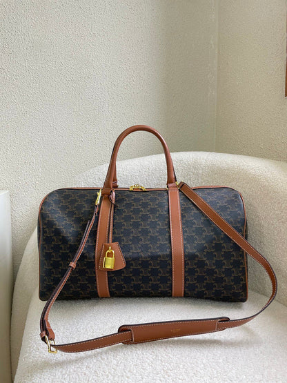 LCP36 Leather Bag 50-28-24.5CM 45-24-21CM Travelling for women and men Bags