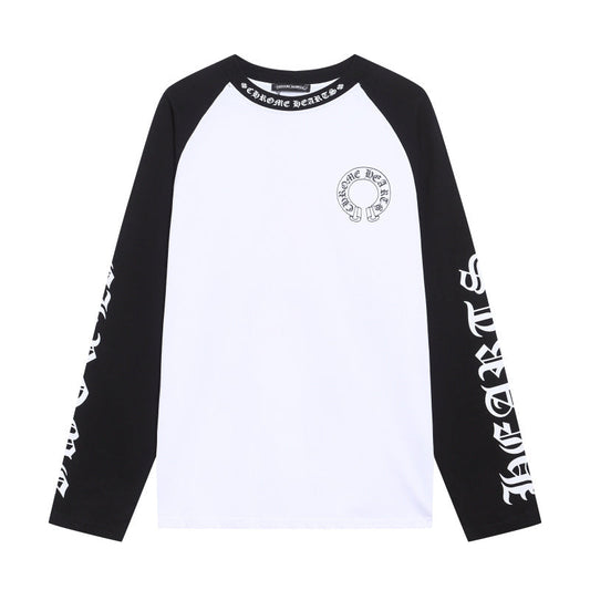 KLC26 New style men's and women's pure cotton long sleeved clothes