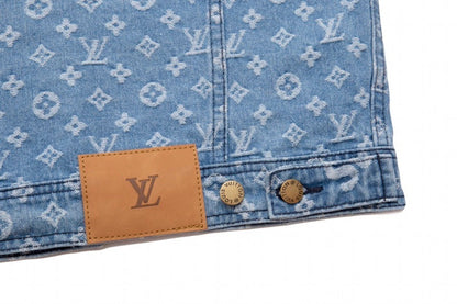 LVC024 New high-quality spring and autumn men'sand women’s jacket denim jacket clothes