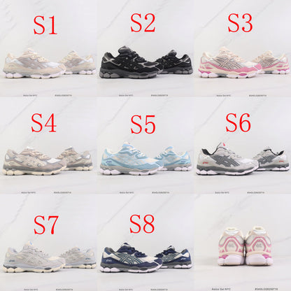 BAS51 Leather Women Man 36-45 shoes with box
