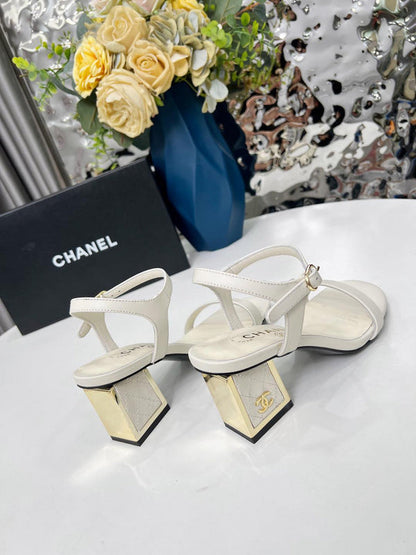 GCS1 Slippers Women 3.5CM 6.0CM shoes 35-41 With box