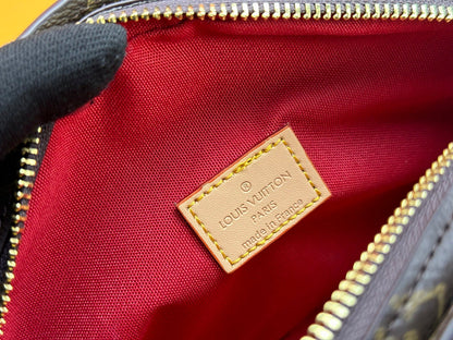 LLP213 Bag 37-19-6CM PVC Leather Bags