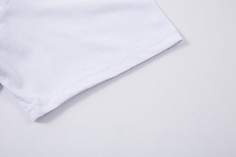 STC26  Men's and women's summer short-sleeved T-shirt clothes