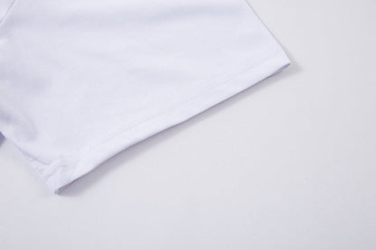 STC26  Men's and women's summer short-sleeved T-shirt clothes