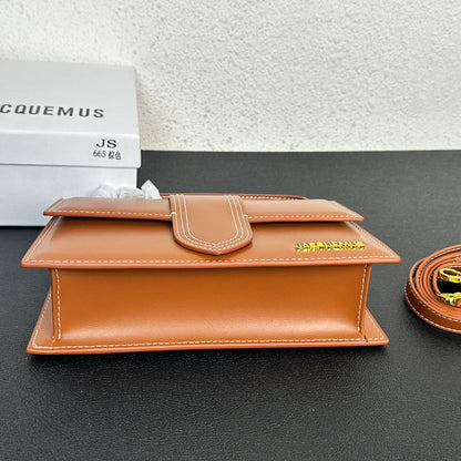 LJP01 Leather Bag 24-14-8CM Bags with box