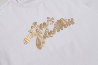 LVC013 Men's and women's summer short-sleeved T-shirt clothes