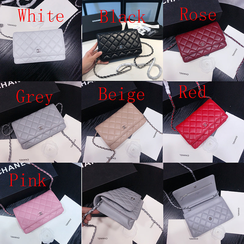 XCP017 Bag leather 19-13-4CM Bag silver logo  High Quality