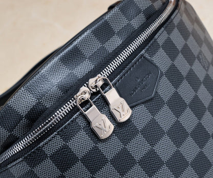 LLP55 Leather Bag 37x14x13CM Shoulder  for women and men  Bags