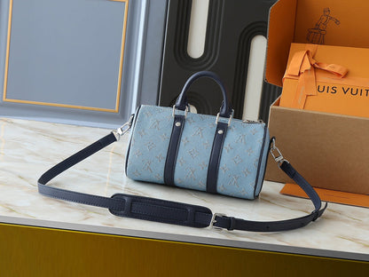 LLP198 Leather Bag 25-15-11CM Shoulder bags