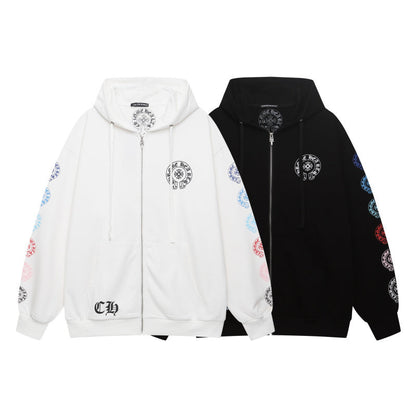 KLC24  New men's and women's high-quality spring and autumn hoodie hooded sweatshirt Clothing