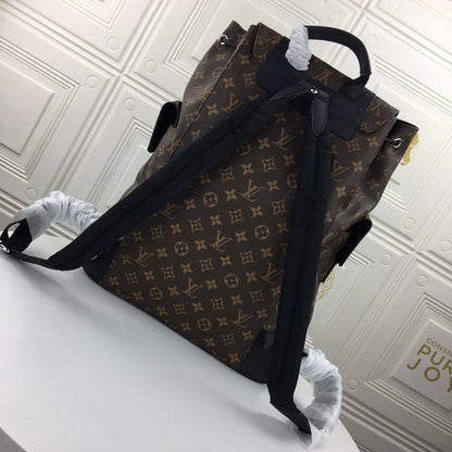 LLP211 High quality 41x47x13cm backpack leather for women and men bag