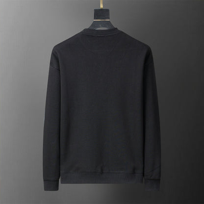 MOC035 New men's autumn and winter double-sided cotton new pullover hoodie clothing