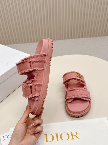 ODS3 Leather Women Slipper Size 35-42 Shoes with box
