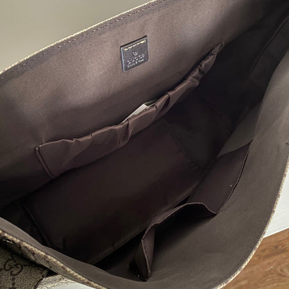 LGP51 Leather shoulder bag big 44-28-14CM travel  for women and men bag