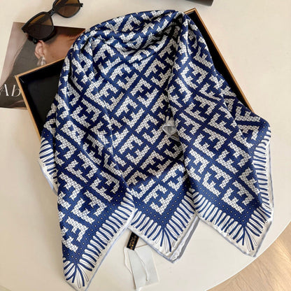 XFC16 Silk satin 90-90CM scarf
