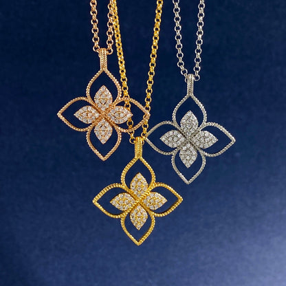 VAN30 Necklace 18K plating gold Jewelry