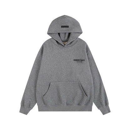 ESC17 Men's and women's spring and autumn sports suit hooded sweatshirt+sports pants clothes